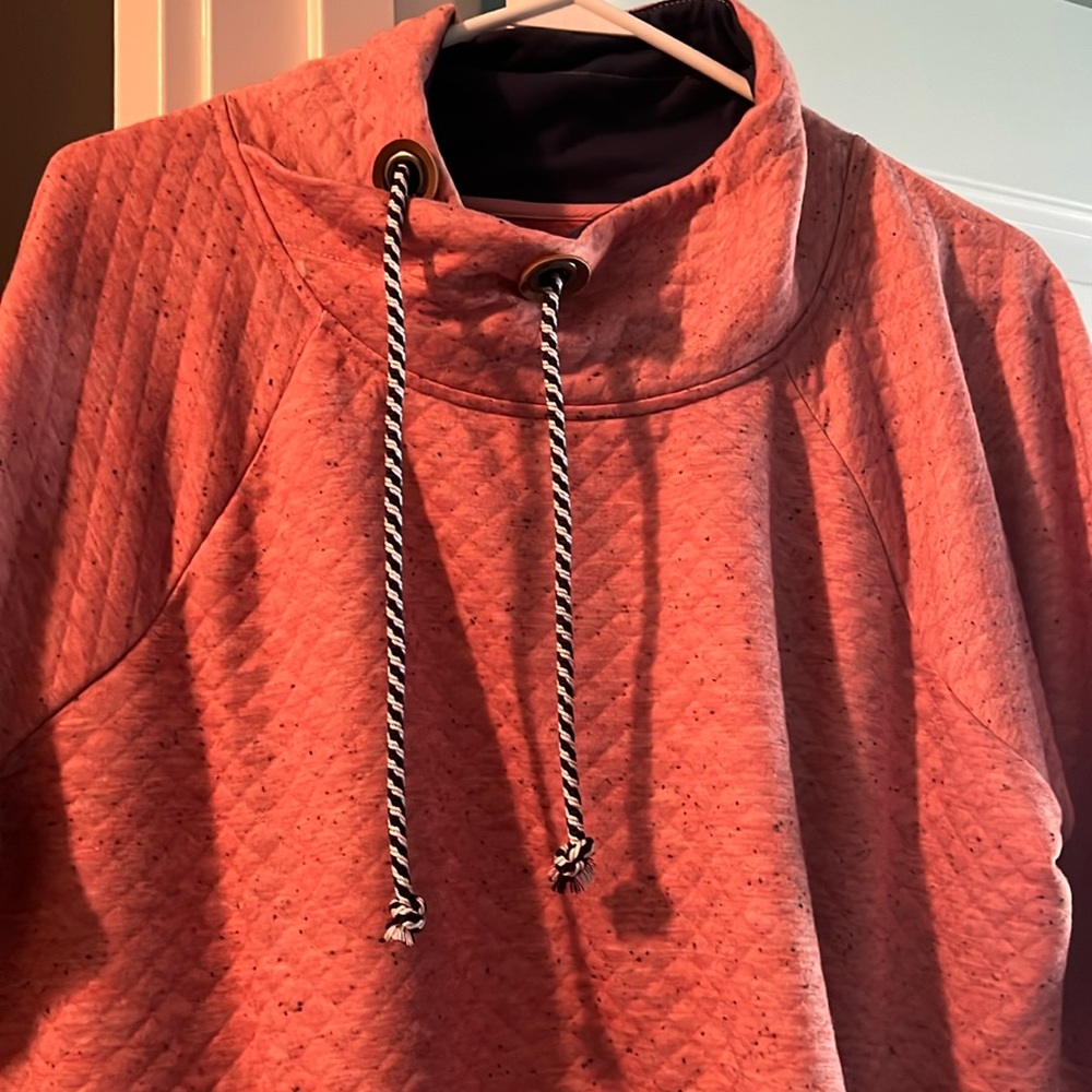 Maurice’s cowl neck pink sweater